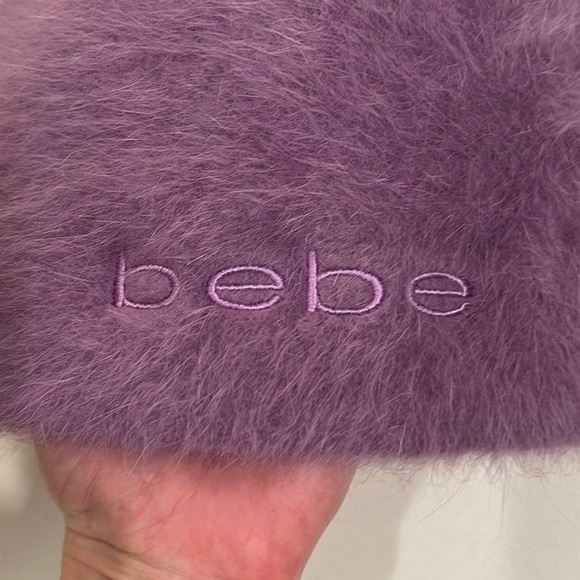 SUPER RARE! Vintage “Bebe” Angora Beanie! Never Worn!! Pristine! - Picture 5 of 9